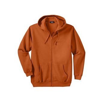 KingSize Men's Big & Tall Fleece Zip-Front Hoodie