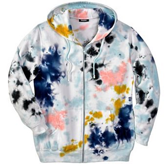 KingSize Men's Big & Tall Fleece Zip-Front Hoodie