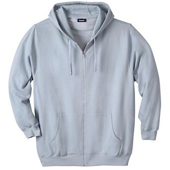 KingSize Men's Big & Tall Fleece Zip-Front Hoodie