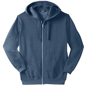KingSize Men's Big & Tall Fleece Zip-Front Hoodie