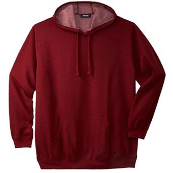 Kingsize Men's Big & Tall Fleece Pullover Hoodie