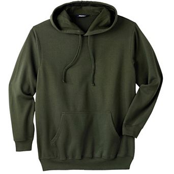 Kingsize Men's Big & Tall Fleece Pullover Hoodie