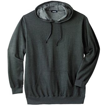 Kingsize Men's Big & Tall Fleece Pullover Hoodie