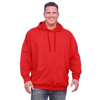 Kingsize Men's Big & Tall Fleece Pullover Hoodie