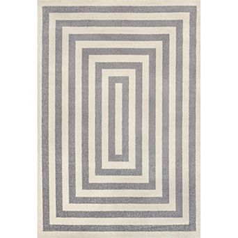 Bandol Modern Classic Mitre Stripe Area Rug