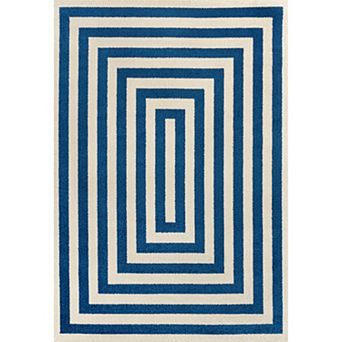 Bandol Modern Classic Mitre Stripe Area Rug