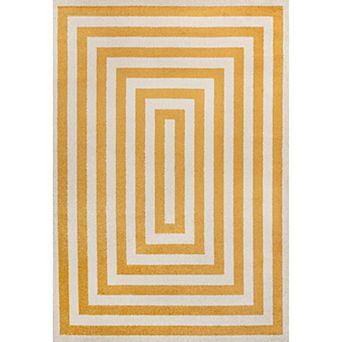 Bandol Modern Classic Mitre Stripe Area Rug