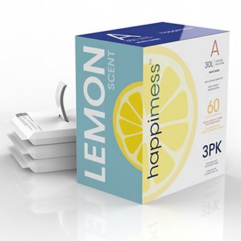 Happimess Lemon Scented Drawstring Trash Can Liner