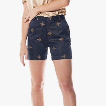 Black And Gold Shorts