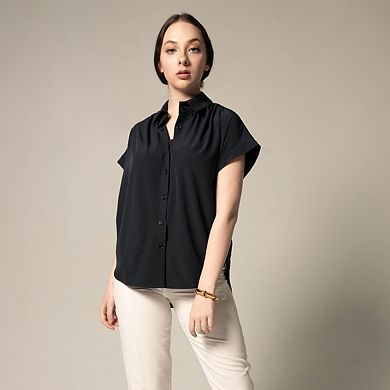 Classic Black Blouse