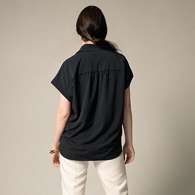 Classic Black Blouse
