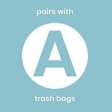 Happimess Lavender Scented Drawstring Trash Can Liner