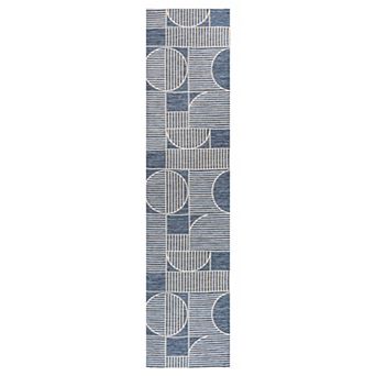 Zana Modern Geometric Moroccan Reversible Machine-washable Indoor/outdoor Area Rug