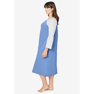 Avenue Women's Plus Size Body Baseball Sleepshirt