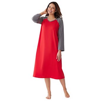 Avenue Women's Plus Size Body Baseball Sleepshirt