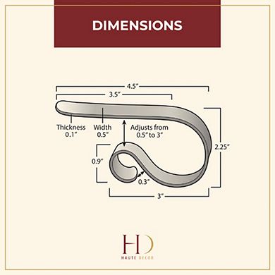 MantleClip® Stocking Holder 4-pack