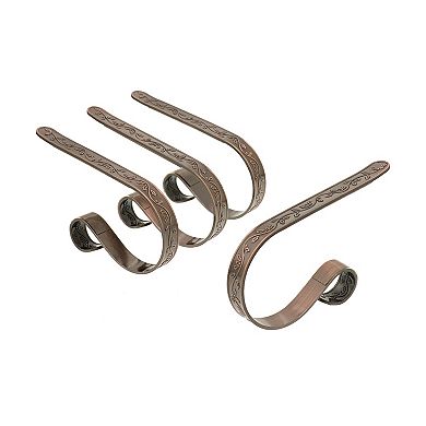 MantleClip® Stocking Holder 4-pack