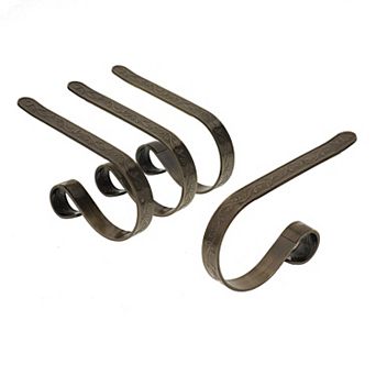 MantleClip® Stocking Holder 4-pack