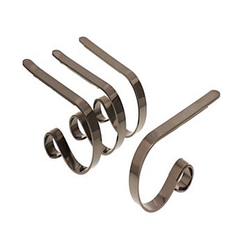 MantleClip® Stocking Holder 4-pack