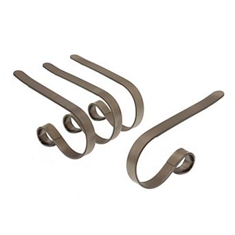 MantleClip® Stocking Holder 4-pack