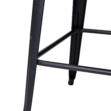 Glitzhome Square Bar Table
