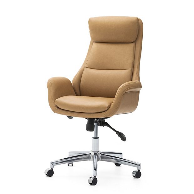 Glitzhome Modern Executive Home High-back Office Chair