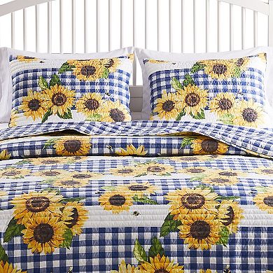 Barefoot Bungalow Sunflower Pillow Sham