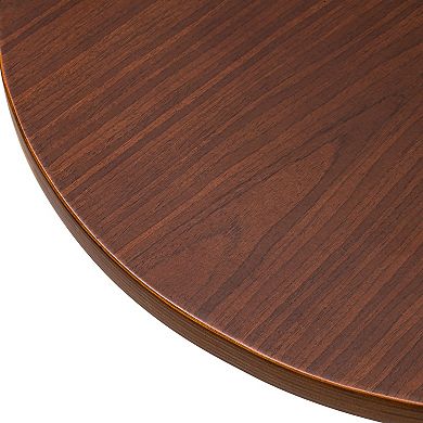 Glitzhome Modern Round Pub Table