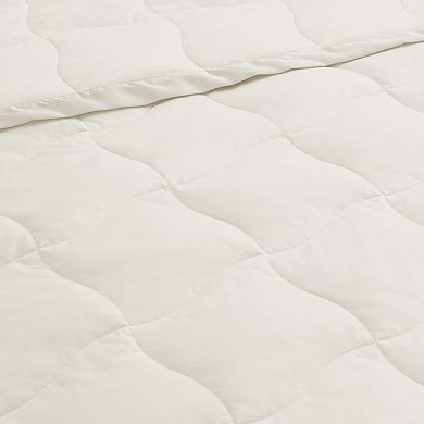 Unikome Lightweight Down Blanket, Cozy Breathable Blankets With Satin Trim