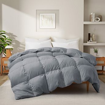 Unikome Natural Goose Down Comforter - Heavy Weight Winter Comforter