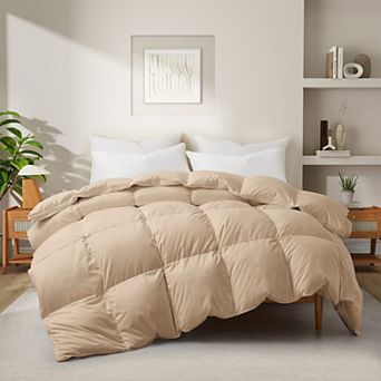 Unikome Natural Goose Down Comforter - Heavy Weight Winter Comforter
