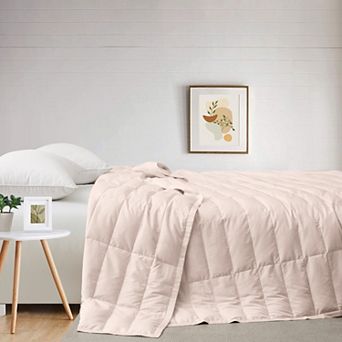Unikome Cool To The Touch Tencel™ Lyocell Silk Blanket - Oversize 75% Down Blanket For Hot Sleepers