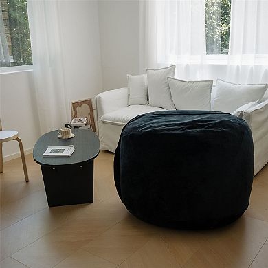 Unikome Lazy Bean Bag Chair Floor Cushion- Cozy And Modern Seating