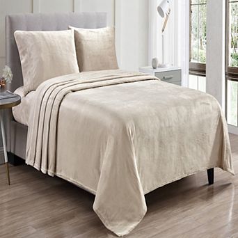 Kansas Wrinkle Resistant Ultra Soft Solid Premium All Season Bed Sheet Set