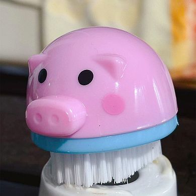 Children Cute Animals Dish Scrub Brush set of 3