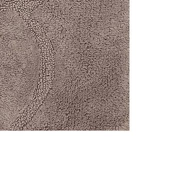 Beautiful Sculptured Chain Design Bath Rug With Anti Skid Latex Back