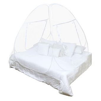 Mekkapro Mosquito Net For Bed, Portable Pop Up Mosquito Net, 80" X 71" X 63"
