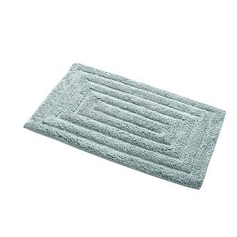 Stylish And Comfortable All Season Traditional Racetrack Design Cotton Bath Rug