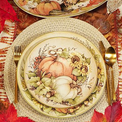 Certified International Autumn Breeze 4 pc. Salad Plate Set