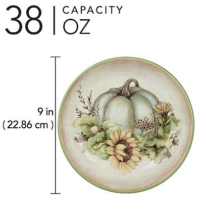 Certified International Autumn Breeze 4 pc Soup Bowl Set