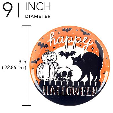Certified International Hocus Pocus 4 pc Salad Plate Set