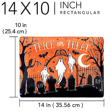 Certified International Hocus Pocus Rectangular Platter