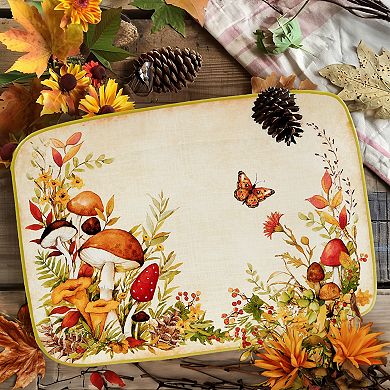 Certified International Woodland Critters Rectangular Platter
