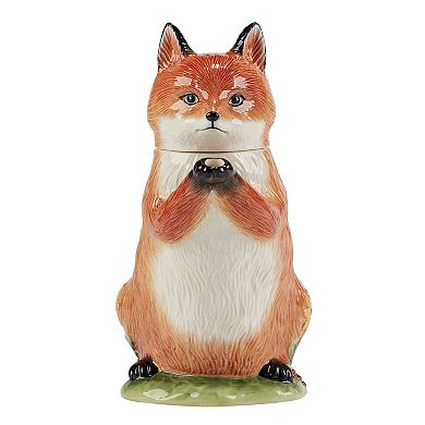 Certified International Woodland Critters 3D Fox Teapot