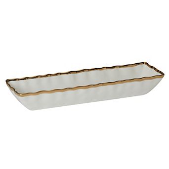 Certified International Regency Gold Serving Tray