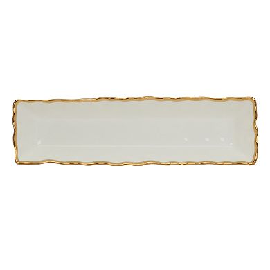 Certified International Regency Gold Serving Tray