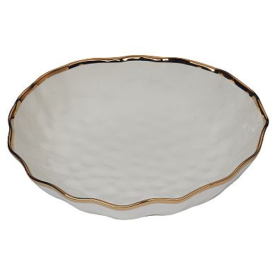 Certified International Regency Gold Serving Bowl