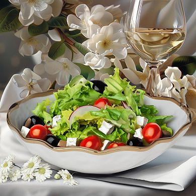 Certified International Regency Gold Serving Bowl