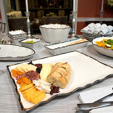 Certified International Regency Silver Rectangular Platter