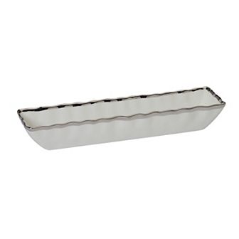 Certified International Regency Silver Cracker Tray